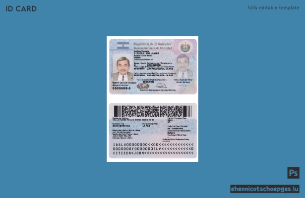 Salvador ID – Beispielvorschau